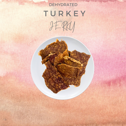 [Pre-Order] 100% Natural Turkey Jerky - Air Dry | Delicious Treats for Dogs, Cats, and Small Animals