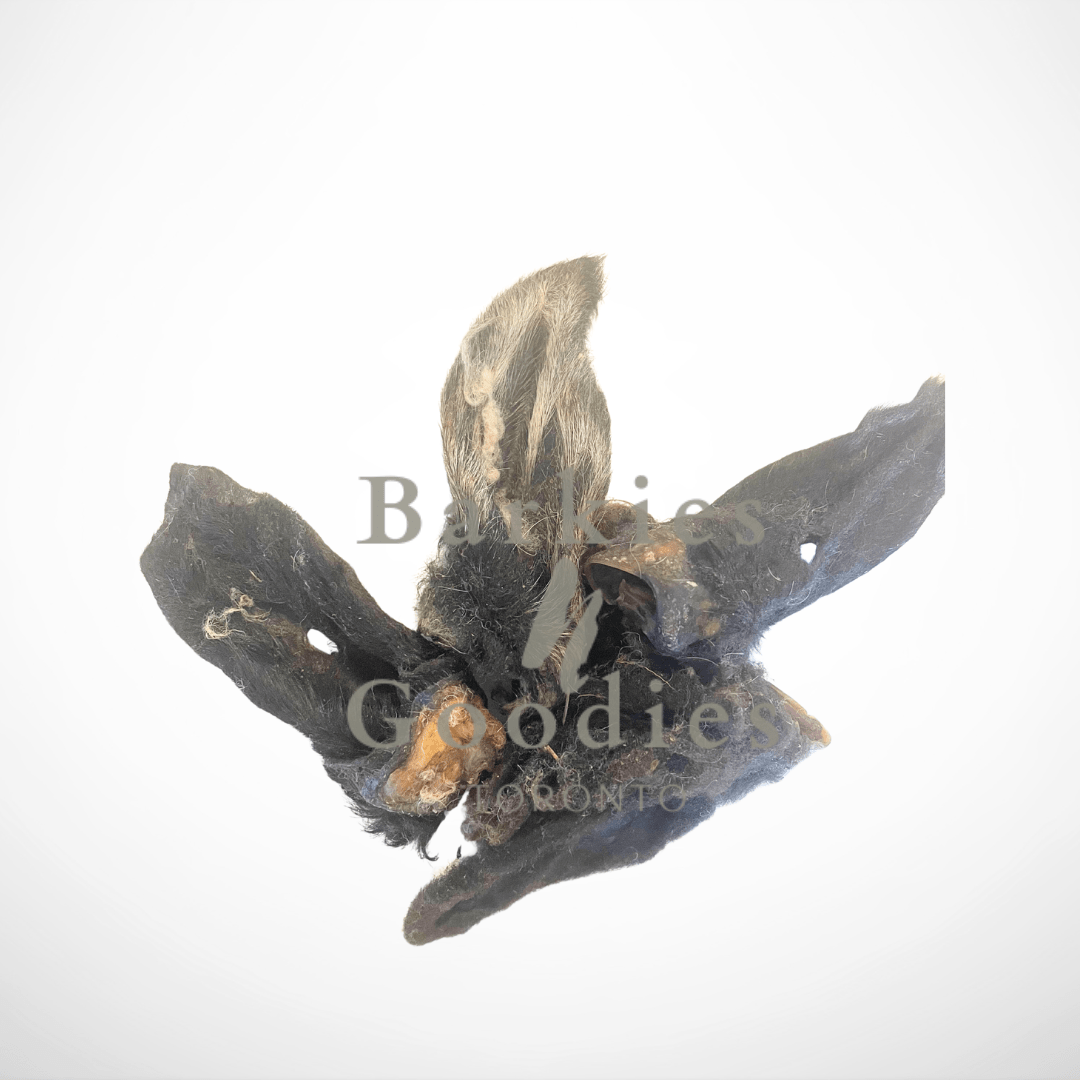 100% Natural Air - Dried Lamb Ears with Fur | Chew for Dogs - BarkiesNGoodies