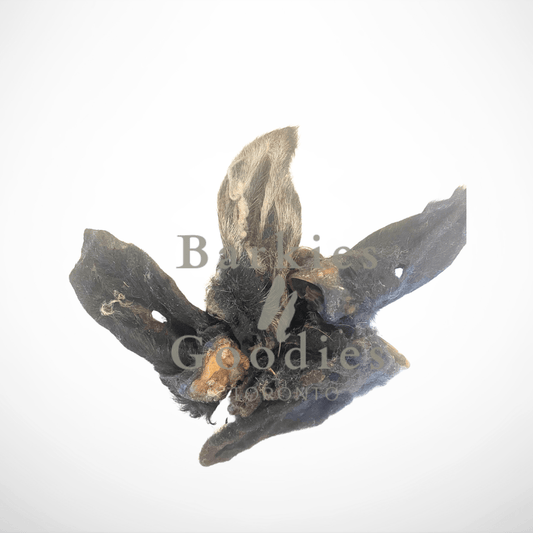 100% Natural Air - Dried Lamb Ears with Fur | Chew for Dogs - BarkiesNGoodies