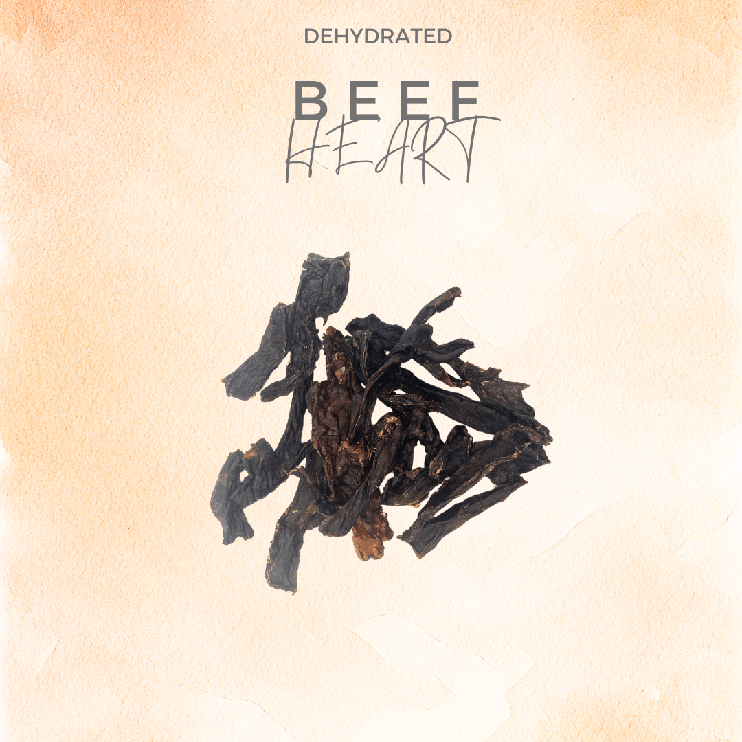 100% Natural Beef Heart - Air Dried | Nutritious Treats for Dogs & Cats - BarkiesNGoodies
