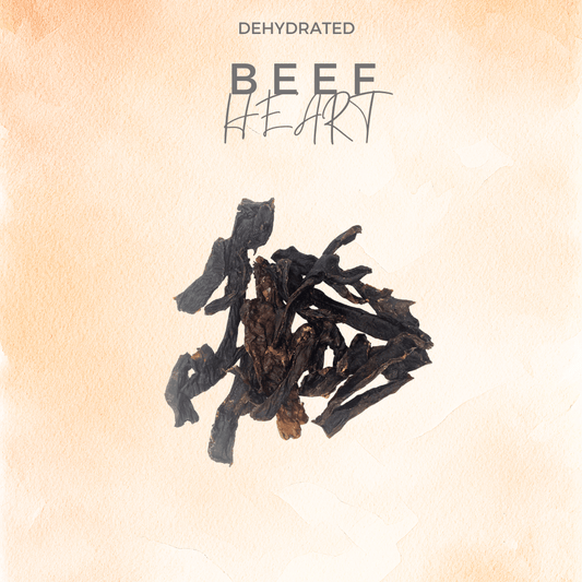 100% Natural Beef Heart - Air Dried | Nutritious Treats for Dogs & Cats - BarkiesNGoodies
