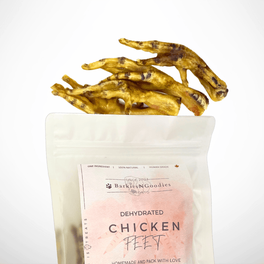 100% Natural Chicken Feets - Air Dry | Delicious Treats for Dogs - BarkiesNGoodies