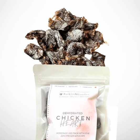 100% Natural Chicken Heart - Air Dry | Delicious Treats for Dogs and Cats - BarkiesNGoodies