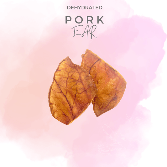100% Natural Dehydrated Pork Ears - Air Dry | Nutritious Treats for Dogs - BarkiesNGoodies