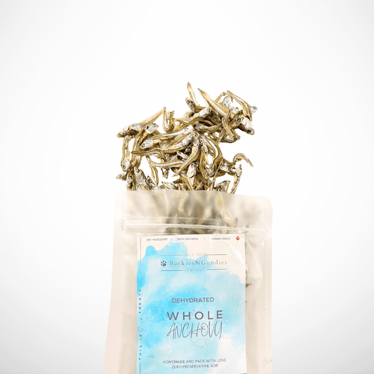 100% Natural Dehydrated Whole Anchovy for Dogs & Cats - BarkiesNGoodies