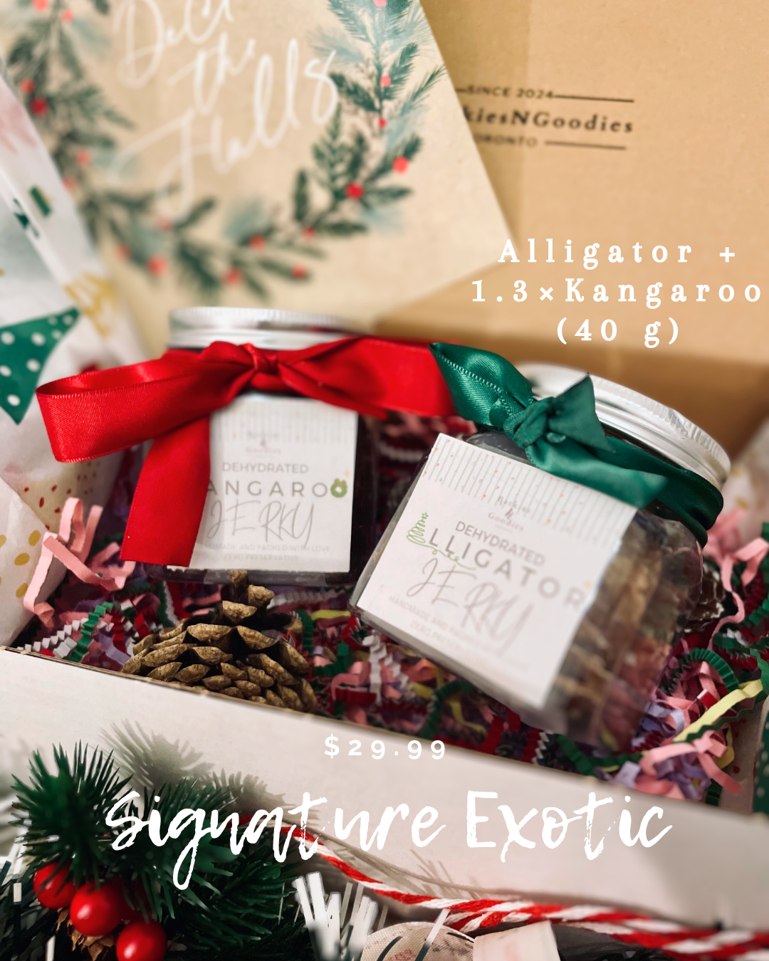 2025 HOLIDAY Gift Set – Limited Edition Treat Box for Dogs & Cats