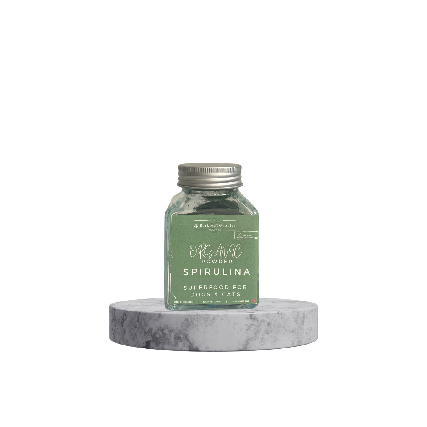 Organic Spirulina Powder – Natural Superfood for Dogs & Cats