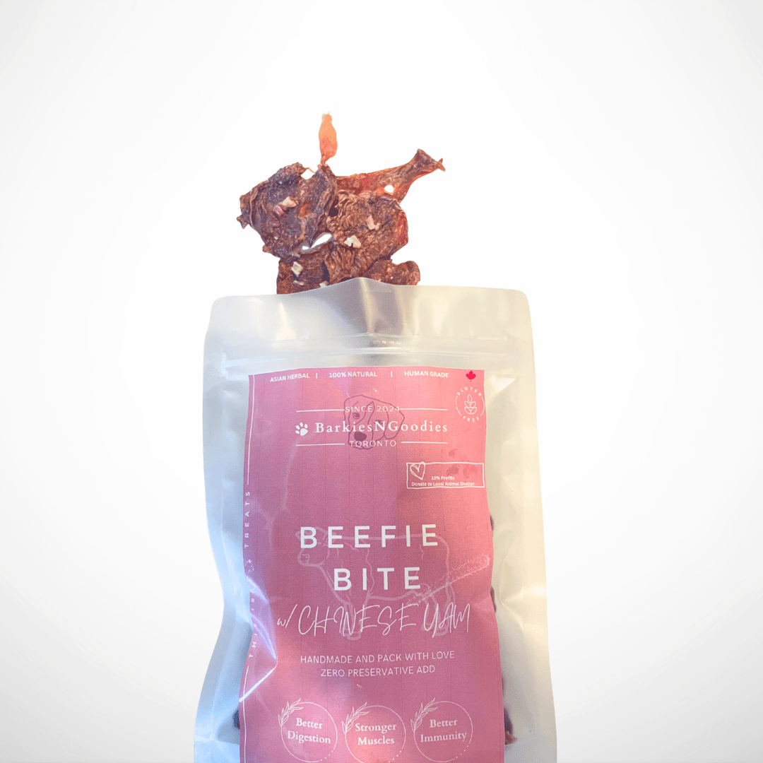 Beefie Bites w/ Chinese Yam – Digestive Support - BarkiesNGoodies