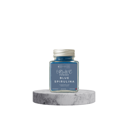 Blue Spirulina Powder - Superfood for Dogs and Cats - BarkiesNGoodies