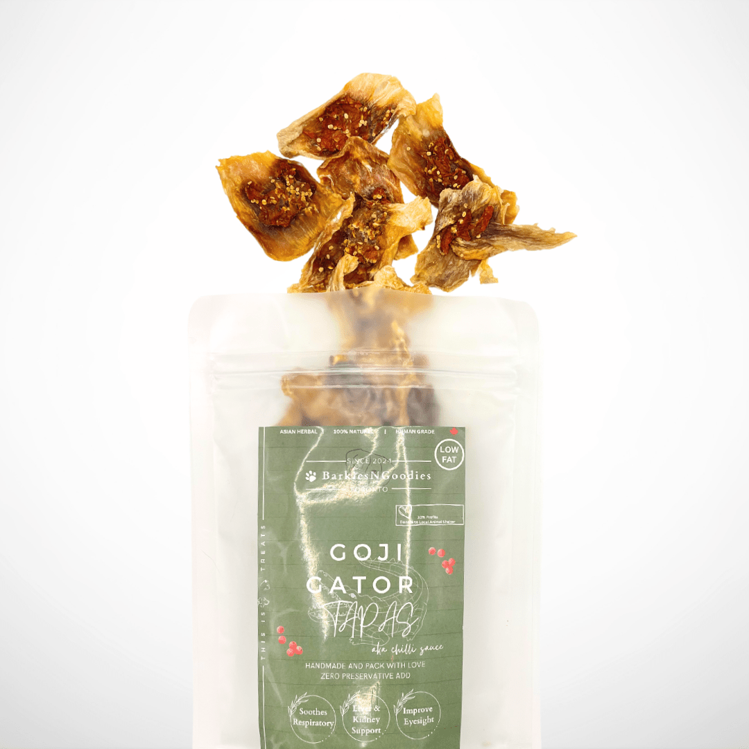 Goji Gator Tapas (aka Chilli Saurce) – Breathe Easy &Relief Coughing - BarkiesNGoodies