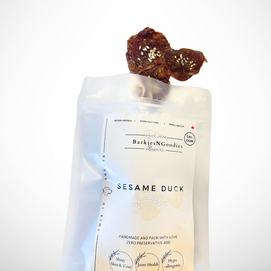 Sesame Duck – Superfood Treats for Dogs  (Joint & Coat Wellness)